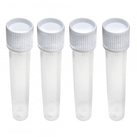 Self-Standing Plastic Test Tubes, 12ml