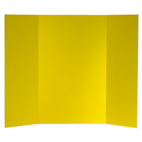 Corrugated Project Board, 1 Ply, 36" x 48", Yellow, Pack of 24