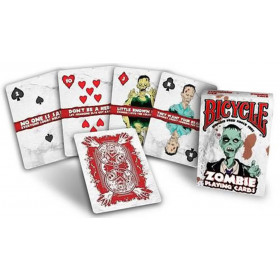Inner Pack-Bicycle Zombies Playing Cards - inner pack 6 deck