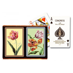 Tulips, Jumbo Index 2-Deck Set