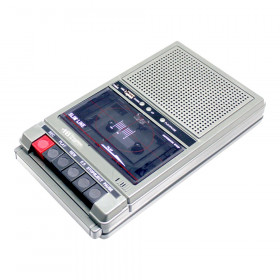 Classroom Cassette Player/Recorder, 2 Station, 1 Watt