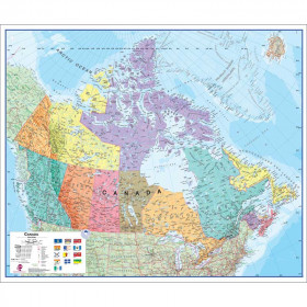 Canada Laminated Map