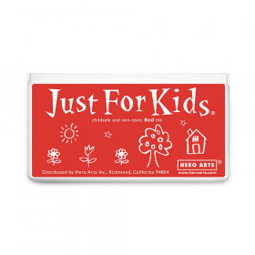 Jumbo Just for Kids Stamp Pad, Red