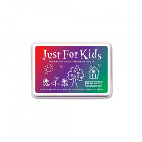 Just for Kids 3-Color Rainbow Ink Pad