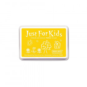 Just for Kids Ink Pad, Yellow