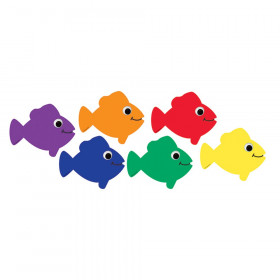 Die Cut Accents, Multi-color Fish