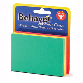 Behavior Cards, 3" x 5", Pack of 100, Assorted