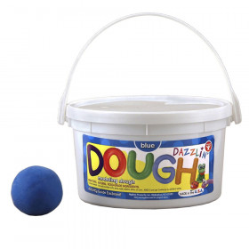 Dazzlin' Dough, Blue, 3 lb. tub