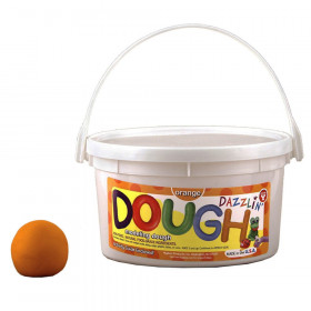 Dazzlin' Dough, Orange, 3 lb. tub