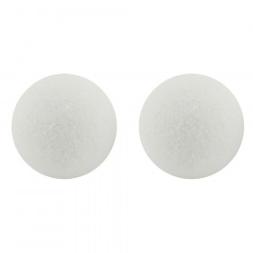 Styrofoam Balls, 4 Inch, 12 Per Pack