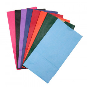 Bright Assorted Bags, 6" x 3 1/2" x 11", 28 bags