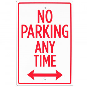 No Parking Sign 18 x 12""