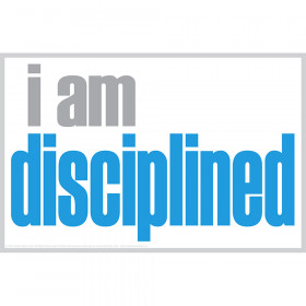 I Am Disciplined Poster