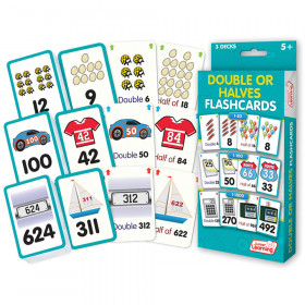 Double Or Halves Flash Cards