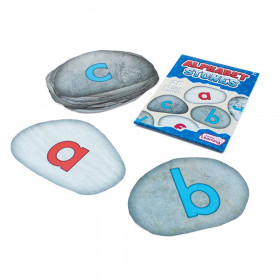 Alphabet Stones Sensory Floor Stickers, Set of 26