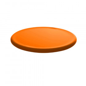 Floor Wobbler Balance Disc for Sitting, Standing, or Fitness, Orange