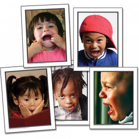 Facial Expressions Learning Cards, Grade PK-1