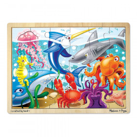 Under the Sea Wooden Jigsaw Puzzle, 12" x 16", 24 Pieces