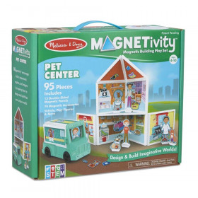 Magnetivity Magnetic Building Play Set: Pet Center