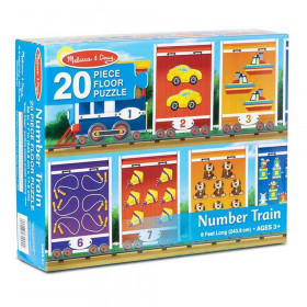 Number Train Floor Puzzle, 20 Pieces