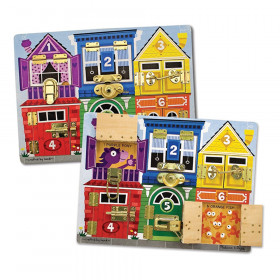 Latches Wooden Learning Board