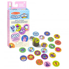 Sticker WOW! Refill Stickers - Unicorn - Pack of 300