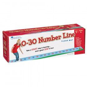 0-30 Number Line Floor Mat