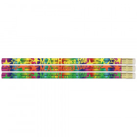 Math Super Star Pencils, Pack of 12