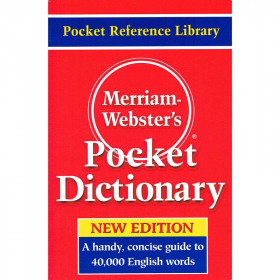 Merriam Websters Pocket Dictionary
