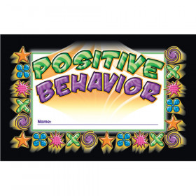 Incentive Punch Cards, Positive Behavior