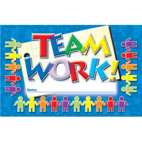 Incentive Punch Cards, Teamwork!