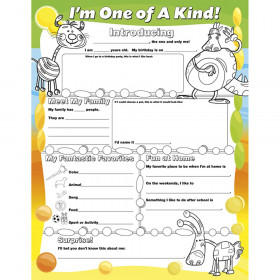 Fill Me In: I'm One of A Kind!, Pack of 32
