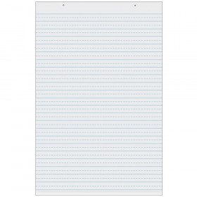 Ruled Tagboard Sheets, White, Lightweight, 1-1/2" Ruled Short, 24" x 36", 100 Sheets