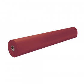 Colored Kraft Duo-Finish Paper, Scarlet, 36" x 1000', 1 Roll