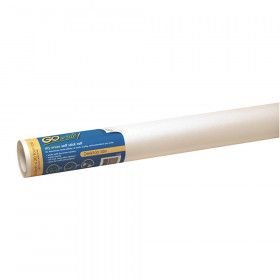 Dry Erase Roll, Self-Adhesive, White, 18" x 20', 1 Roll