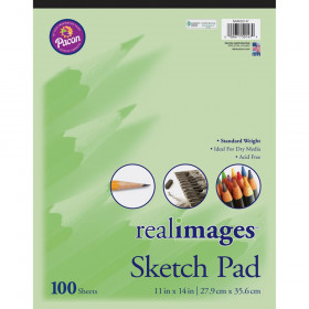 Sketch Pad, Standard Weight, 11" x 14", 100 Sheets