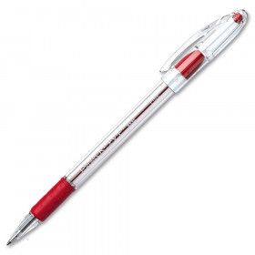 Pentel R.S.V.P. Ballpoint Pen, Fine Point, Red
