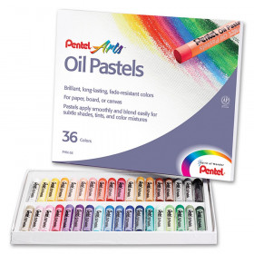 Pentel Oil Pastels, 36 count