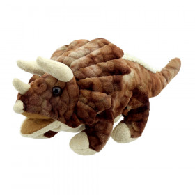 Baby Dino's Puppet, Triceratops-Brown