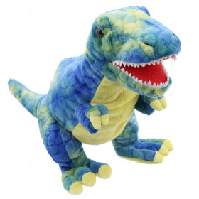 Baby Dino's Puppet, T-Rex-Blue