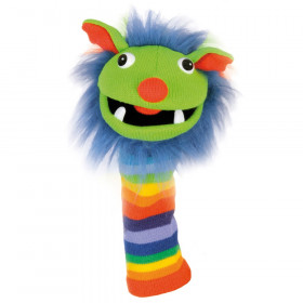 Rainbow Knitted Puppet, Grade Pre-K-12