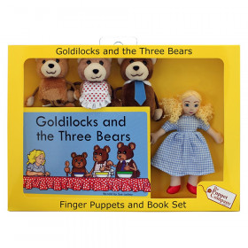 Goldilocks Finger Puppets and Book Set