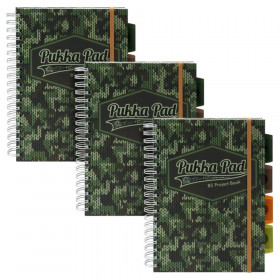 Camo B5 Project Book - Pack 3