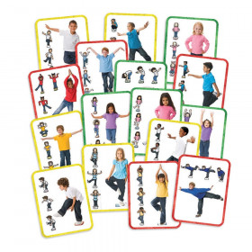 Body Stepping Stones Exercise Cards