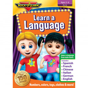 Rock N Learn Learn A Language Dvd Numbers Colors And More