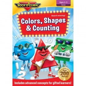 Colors, Shapes & Counting DVD