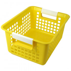 Tattle Book Basket, Yellow