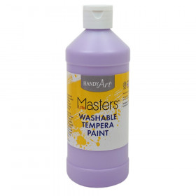 Little Masters Washable Tempera Paint, 16 oz., Light Purple