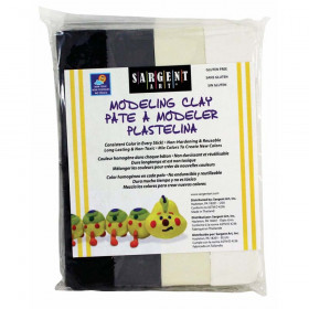 Non-Hardening Modeling Clay, Natural Colors, 1lb