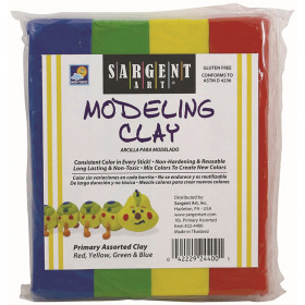 Sargent Art Modeling Clay, Primary Colors
